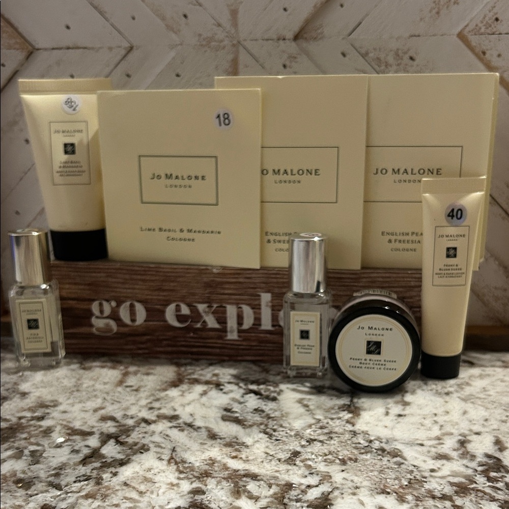 Jo Malone samples⭐️bundle/lot of 8 perfumes, lotions & body washes